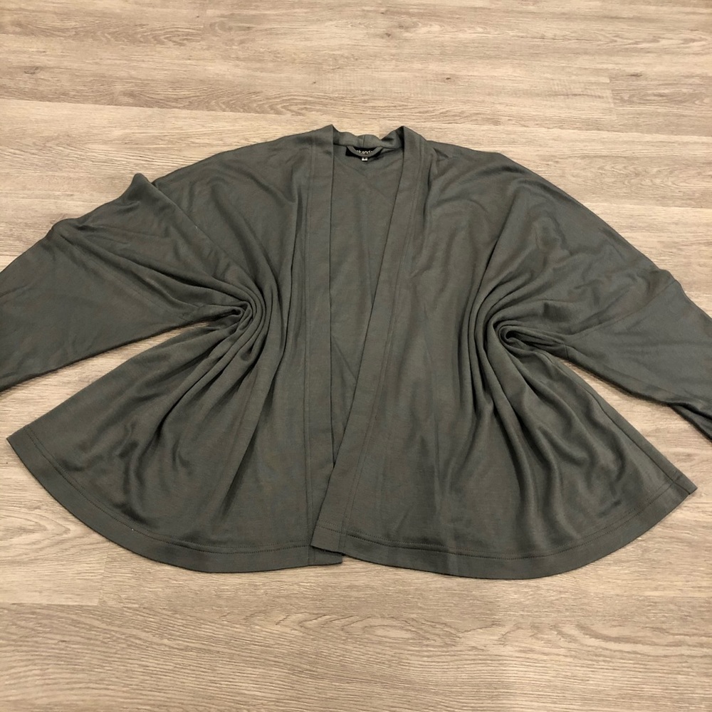 Eskandar Cashmere & Silk Oversized Open Cardigan